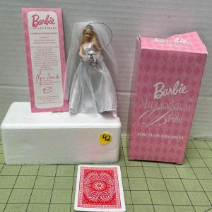 Photo of Barbie Millennium Bride Porcelain Ornament