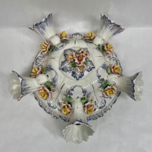 Photo of Capodimonte Ceramic Ceiling Light Fixture made in Italy
