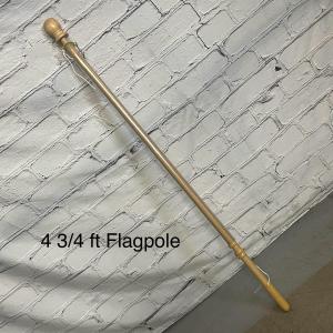 Photo of Adjustable Wood Grain Flagpole