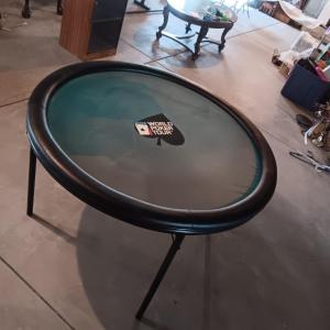 Photo of FOLDING WORLD POKER TOUR TABLE WITH PADDED EDGE