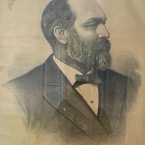 Photo of Litho, J. H. Bufford's Sons, James A. Garfield