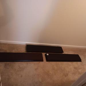 Photo of 3 FLOATING WALL SHELVES