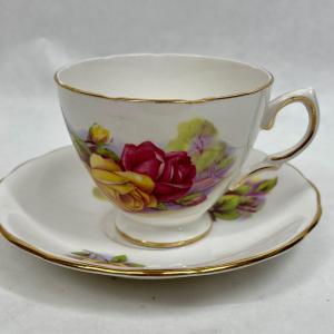 Photo of Tea Cup and Saucer by Royal Kent Patt no. 8263 Staffordshire, England