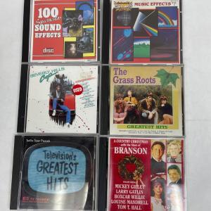 Photo of Lot of 6 CD's misc - Sound Effects, Music Effects, Soundtracks
