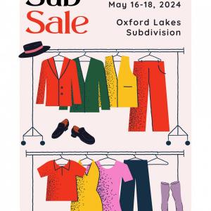 Photo of SUB SALE! Oxford Lakes Subdivision May 16-18th!