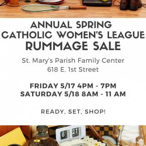 Photo of Catholic Women's League Spring Rummage Sale