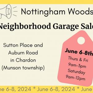 Photo of Nottingham Woods NEIGHBORHOOD Garage Sale
