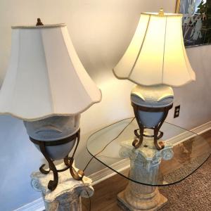 Photo of Lot #69 Nice Pair of Table Lamps