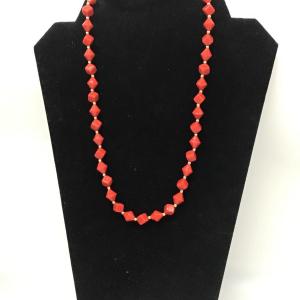 Photo of Red beaded necklace