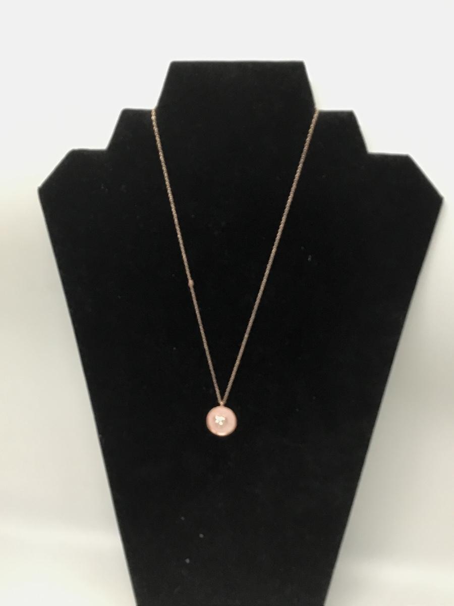 Photo 1 of Rose gold heart pendant necklace