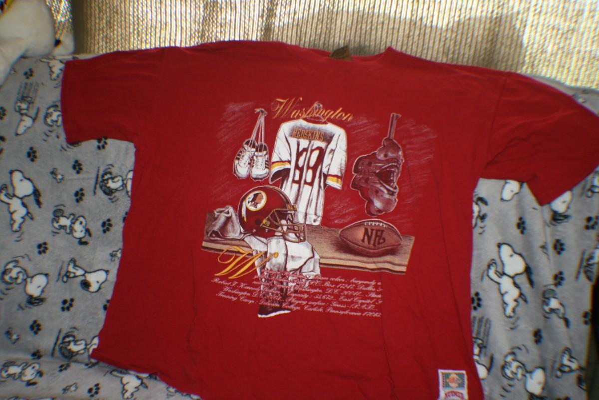 Photo 1 of Nutmeg Washington Redskins Shirt