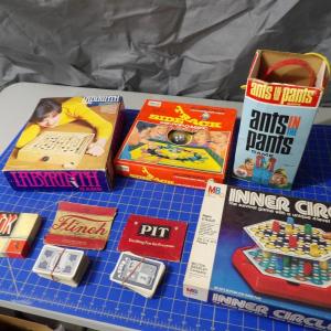 Photo of 7 Vintage Card and Board Games