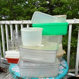 Photo of Plastic Containers Lot