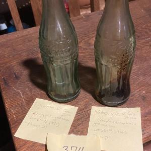 Photo of VINTAGE COCA-COLA HOBBLE-SKIRT BOTTLES: Lincolnton, NC and Hendersonville, NC | 