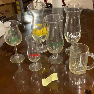 Photo of Lot of Assorted Souvenir Glasses