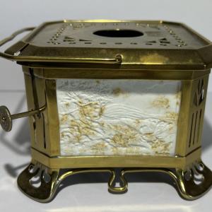Photo of Vintage Tea Pot Warmer/Heater 3.75" x 5" Wide in VG Preowned Condition as Pic'd.