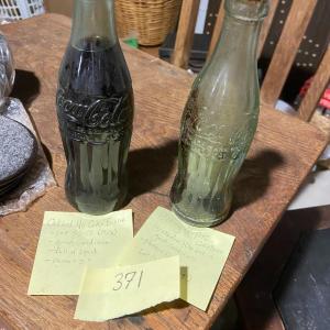 Photo of VINTAGE COCA-COLA HOBBLE-SKIRT BOTTLES: Oakland, MD and Hickory, NC | Lot One