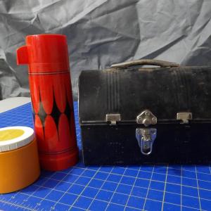 Photo of Vintage Lunch Box And Thermoses