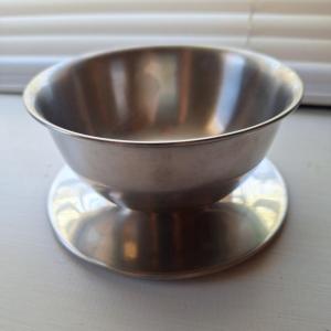 Photo of Dolphin Stainless butter bowl