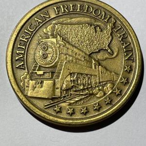 Photo of Medallic Art Co. The Official American Freedom Train Commorative Medal in Good C