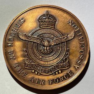 Photo of Vintage Copper Color Medal - 50th Anniversary Australian Flying Corps, Air Force