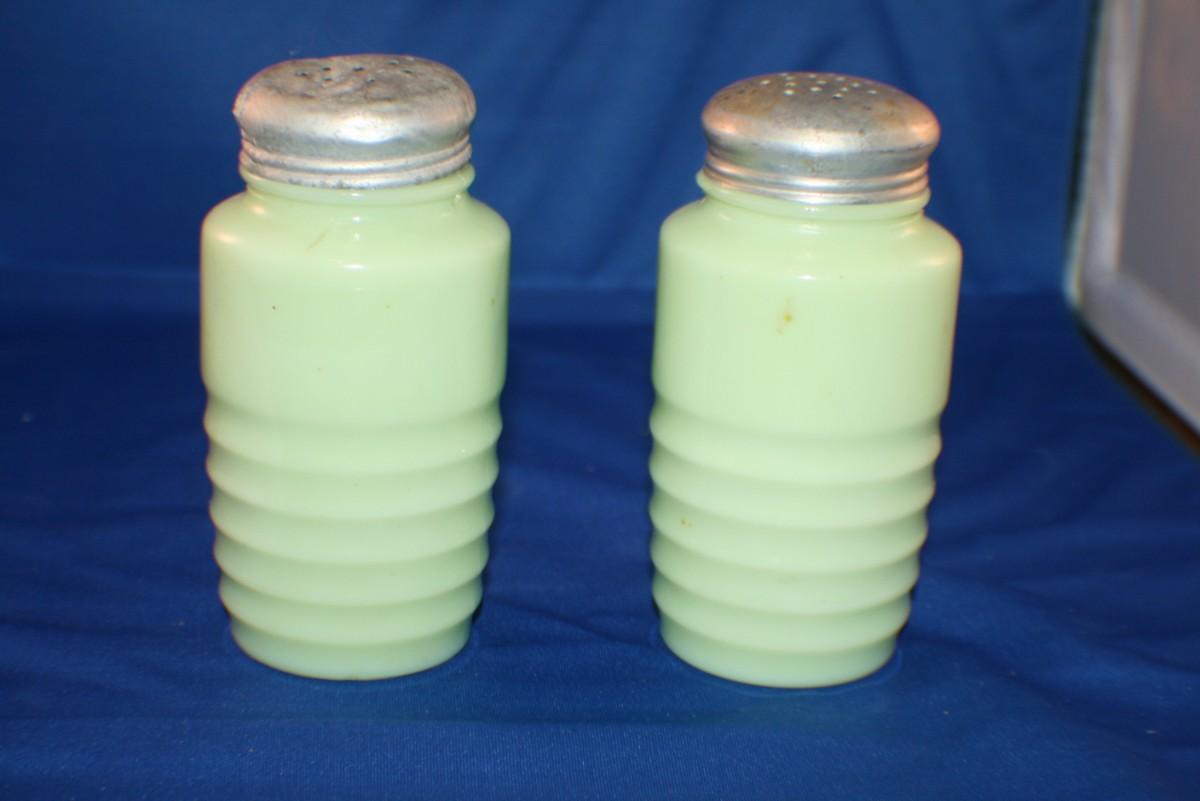 Photo 2 of Jadeite Sugar and Flour Shakers