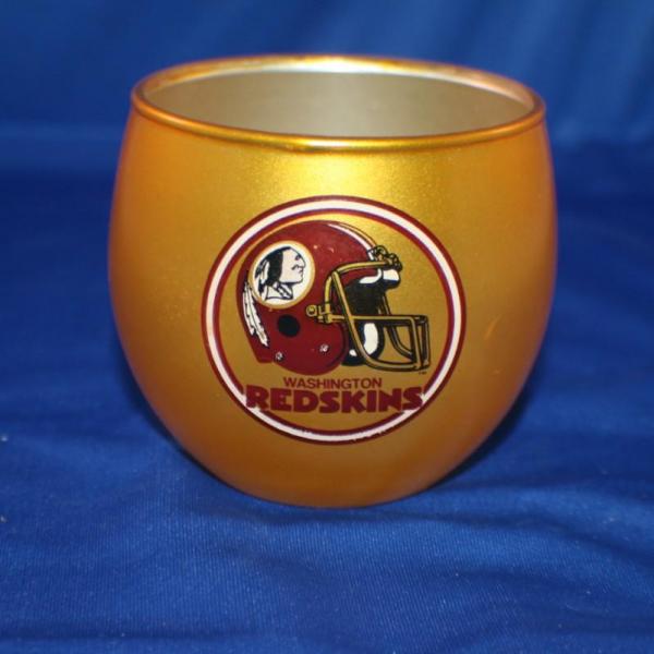 Photo of Gold Redskins Glass