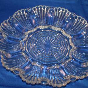 Photo of Clear Glass Deviled Egg Dish