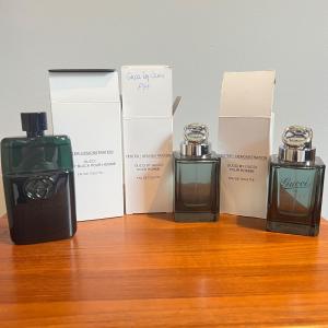 Photo of Lot of 3 Men’s Gucci Colognes