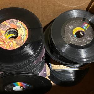 Photo of Lot of 45's, No Sleeves