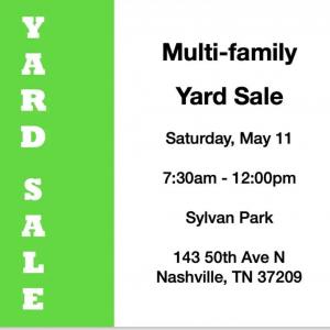 Photo of Multi Family Yard Sale in Sylvan Park