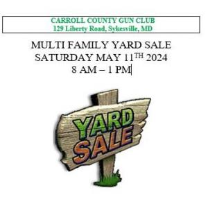 Photo of Multi Family Yard Sale at Carroll County Gun Club