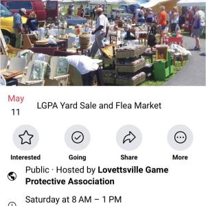 Photo of LGPA Yard Sale and Flea Market