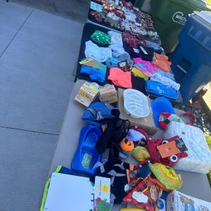 Photo of 🧢☕️🎃🎄 Multi-Family Garage Sale - LOTS of brand new items 👔👚🐾🧸