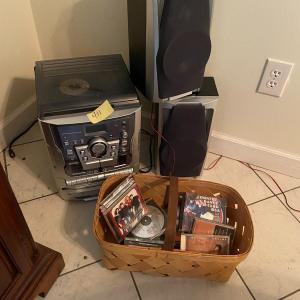 Photo of AS IS Stereo Set and Collection of CDs