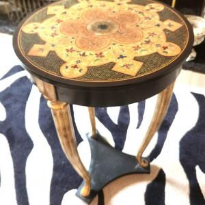 Photo of Lot #81 Three leg Decorative Side Table - Plant stand
