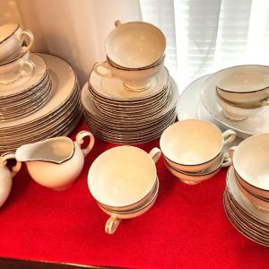 Photo of Lot #83 Set of vintage Mid Century China - 53 pieces - "Charm", made in Japan