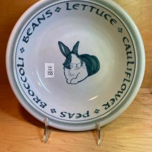 Photo of Large cute bowl with Rabbit