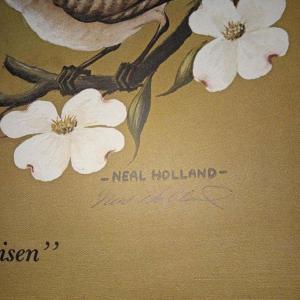 Photo of Print of "He is Risen" by Neal Holland, Signed and Numbered