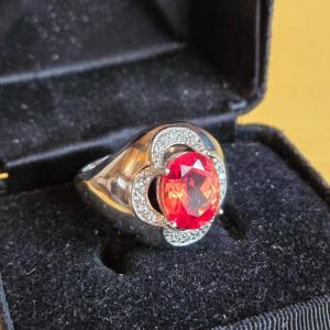 Photo of Sterling Silver & Ruby Ring