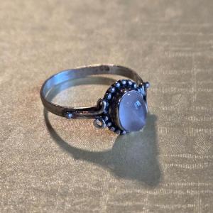 Photo of Sterling Silver & Moonstone Ring