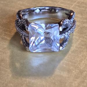 Photo of Sterling Silver & Cubic Zirconia Ring