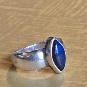 Photo of Sterling Silver & Sapphire Ring