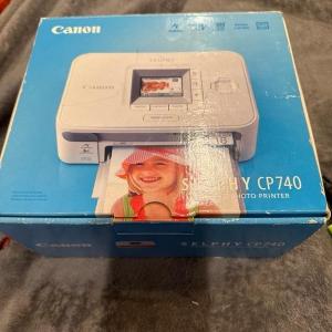 Photo of Canon selphy CP740 compact photo printer
