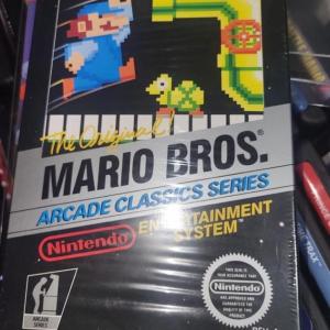 Photo of Mario Bros - NES - 1985 - Complete In Box CIB - Hangtab Box - 5-Screw sealed wat