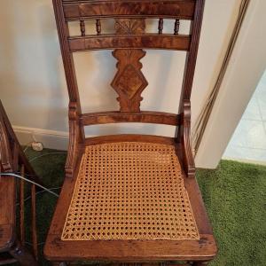Photo of 3 Caned chairs