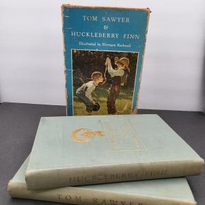 Photo of Tom Sawyer & Huckleberry Finn Books 1939, 1940
