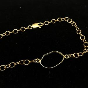 Photo of Vintage Gold Filled Chain Bracelet