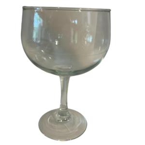 Photo of Vintage Mid-Century Heavy Large Margarita Glass with Footed Base