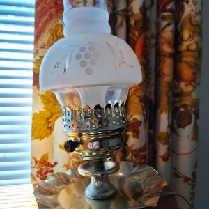 Photo of etched lamp